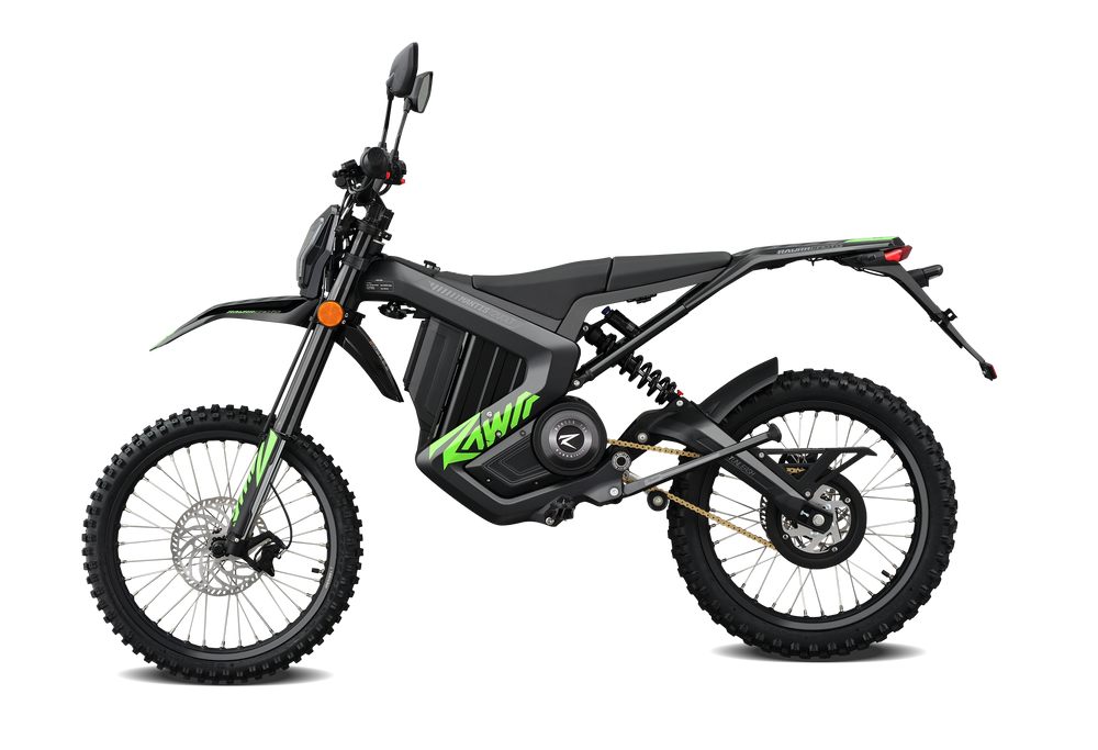 RAWRR Mantis Electric Dirtbike: 72V Mantis S (EEC-L3E)