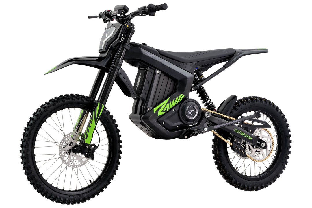 RAWRR Mantis Electric Off-road Motorcycle: 72V Mantis X