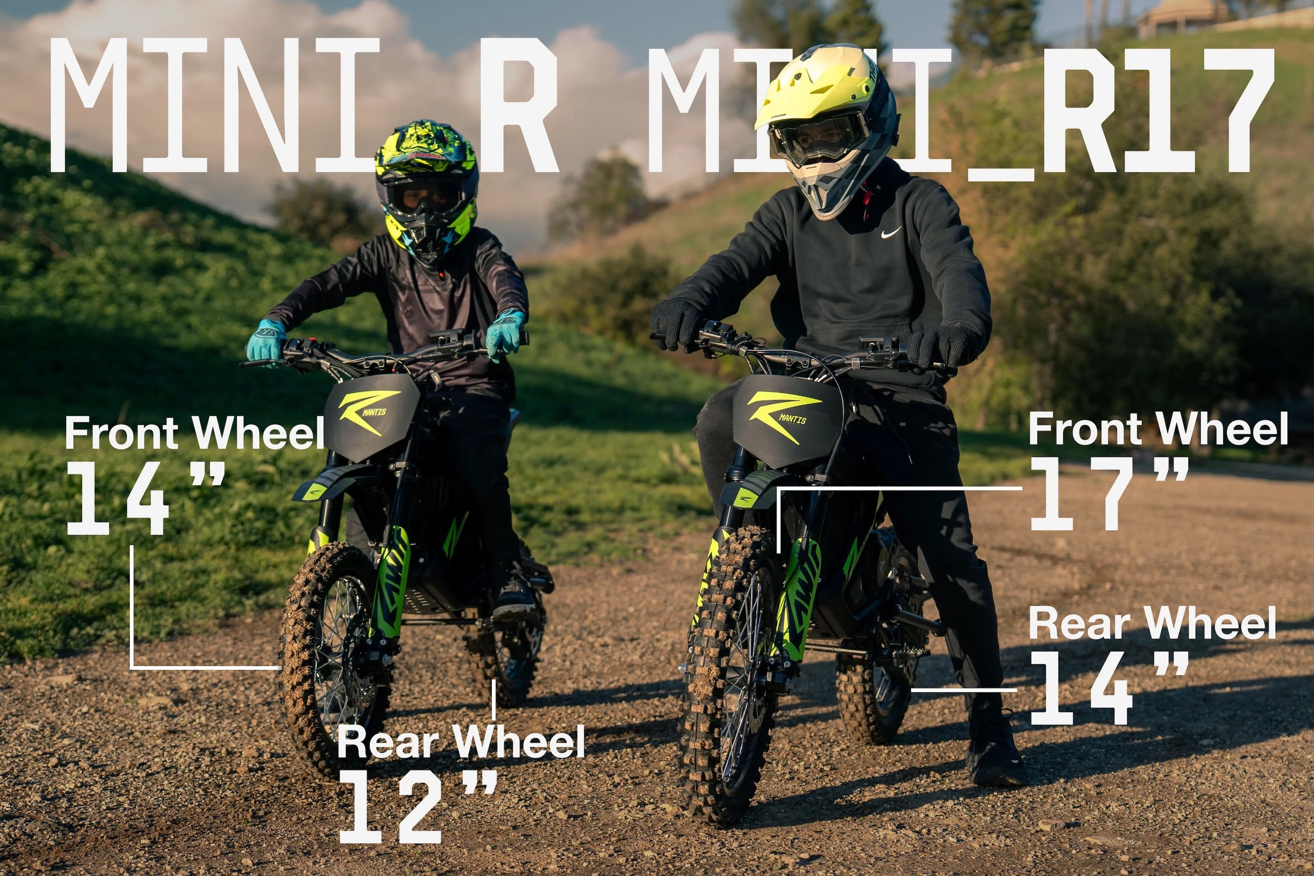 One Bike. Two Sizes.